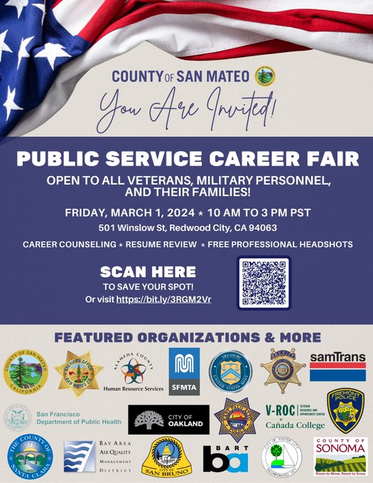 Public Service Career Fair (County of San Mateo) SAMCEDA